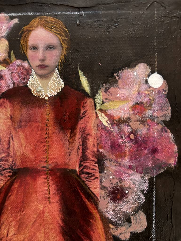 Original Romanticism Fashion Painting by Karenina Fabrizzi
