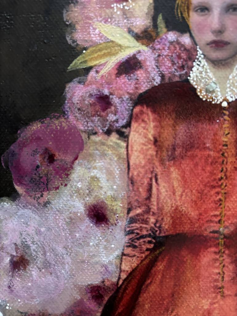 Original Romanticism Fashion Painting by Karenina Fabrizzi