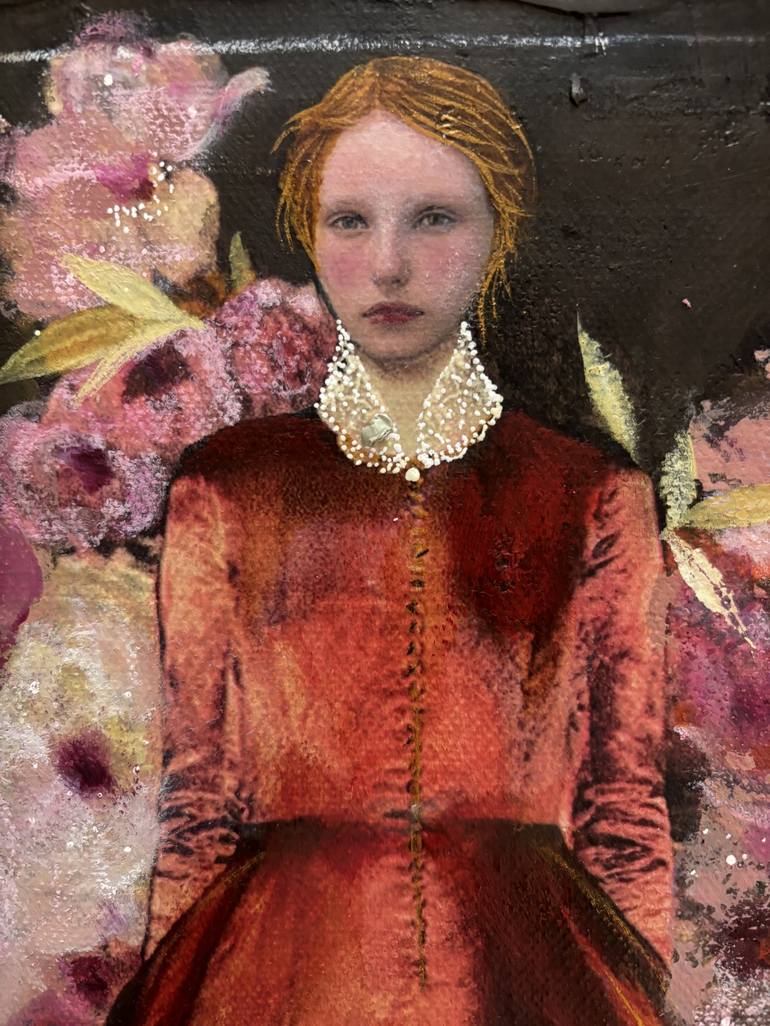 Original Romanticism Fashion Painting by Karenina Fabrizzi