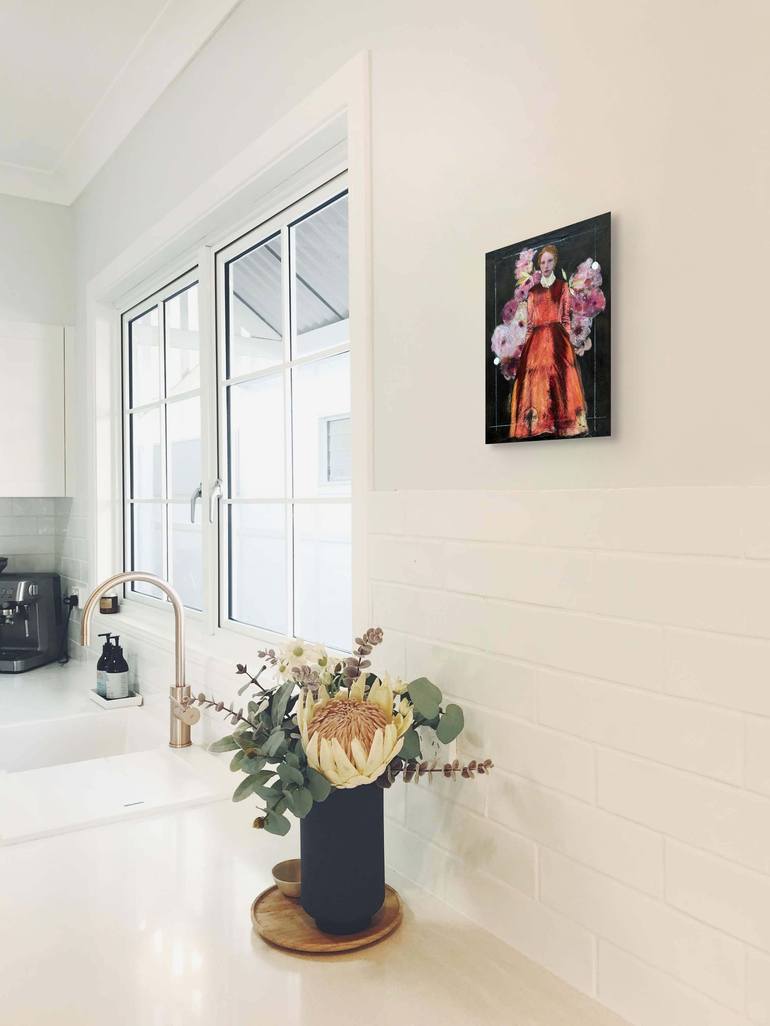 Original Romanticism Fashion Painting by Karenina Fabrizzi