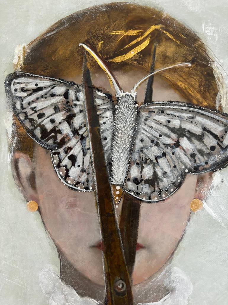 Original Portraiture Women Painting by Karenina Fabrizzi