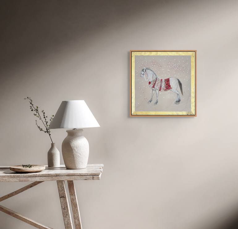 Original Baroque Animal Painting by Karenina Fabrizzi