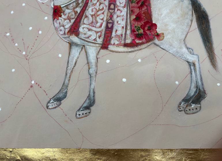 Original Baroque Animal Painting by Karenina Fabrizzi