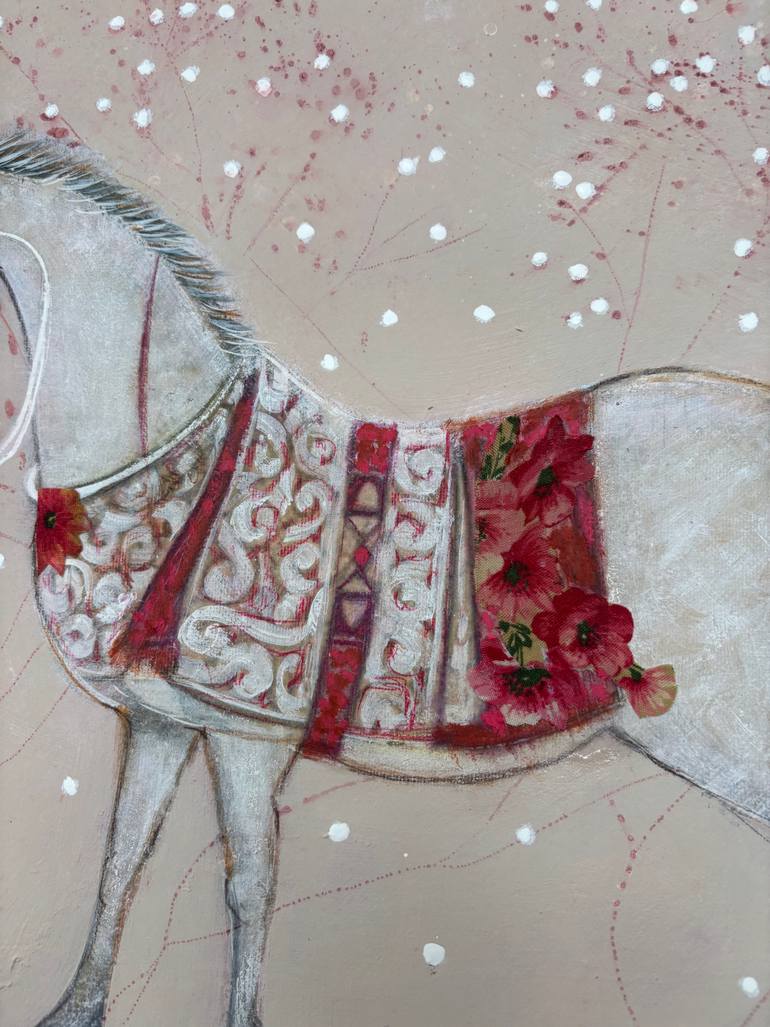 Original Baroque Animal Painting by Karenina Fabrizzi