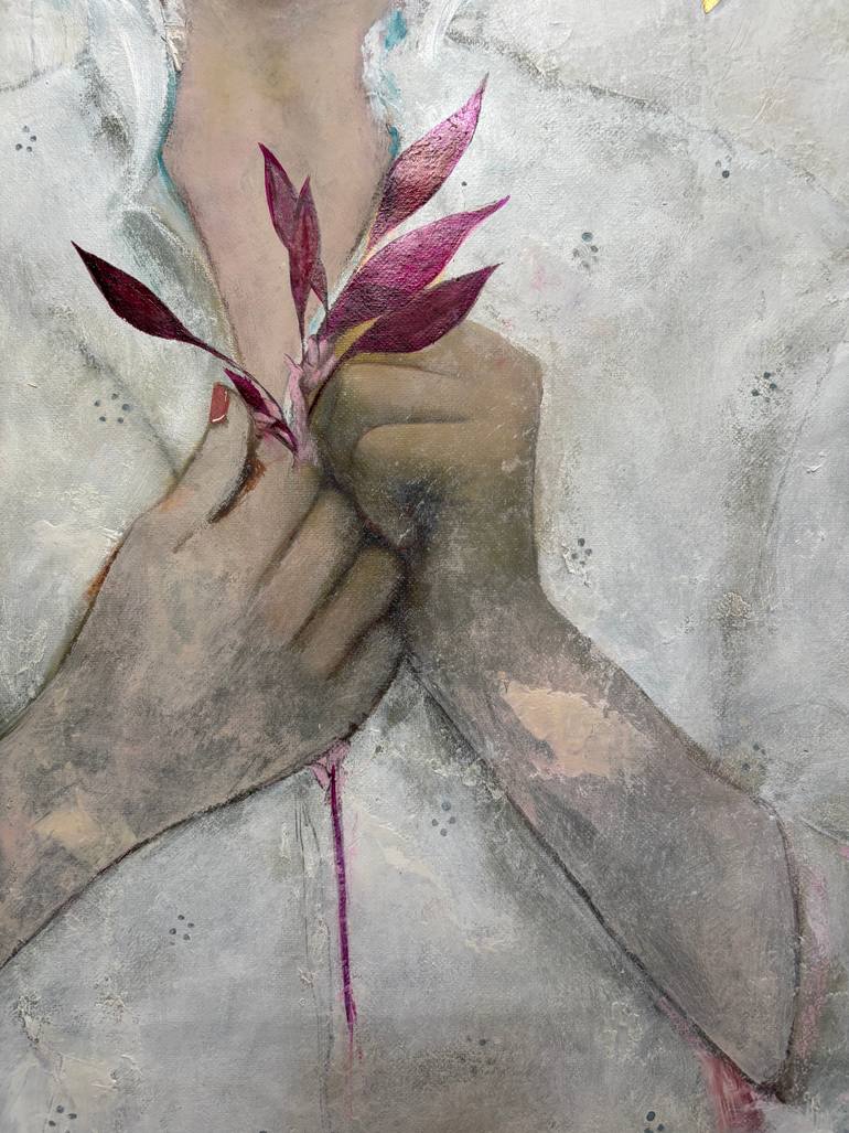 Original Baroque Body Painting by Karenina Fabrizzi