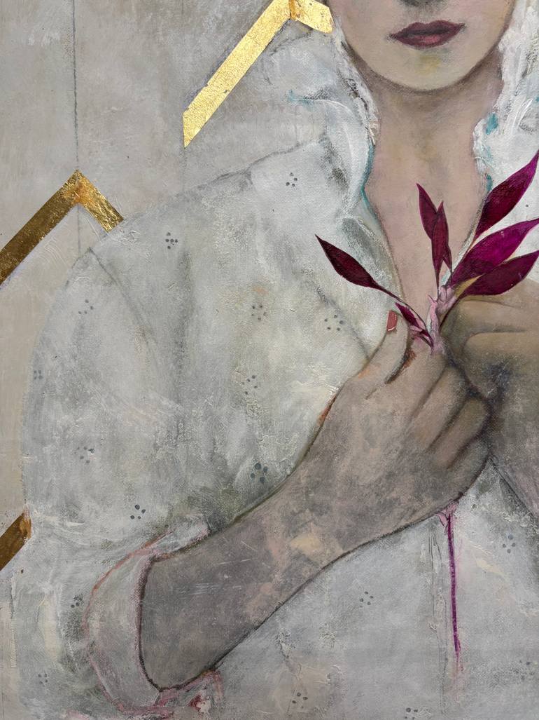 Original Baroque Body Painting by Karenina Fabrizzi