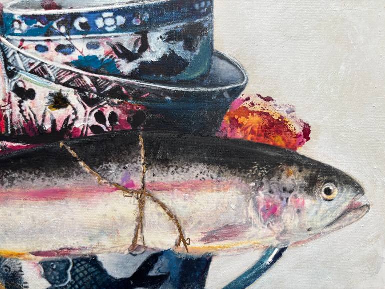Original Figurative Animal Painting by Karenina Fabrizzi