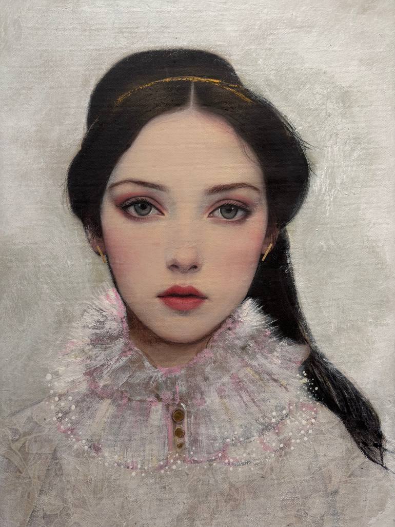 Original Portraiture People Painting by Karenina Fabrizzi
