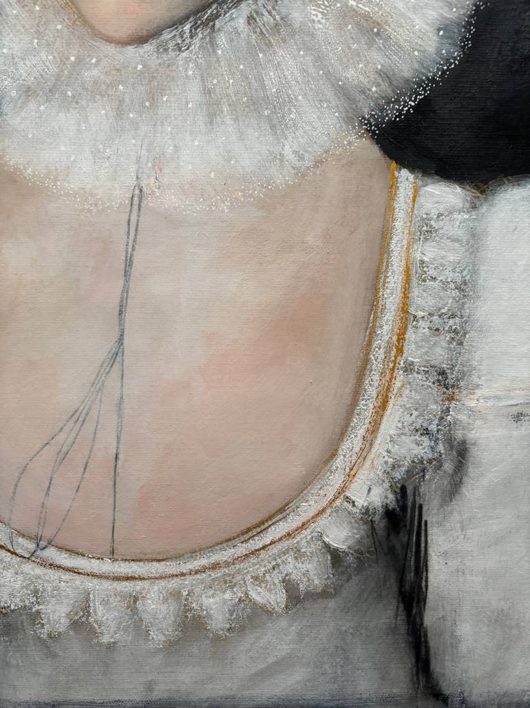 Original Romanticism Fashion Painting by Karenina Fabrizzi