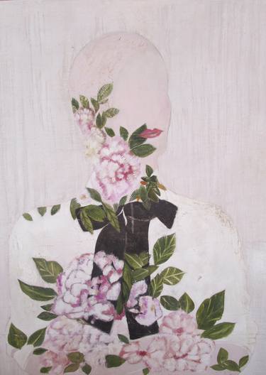Print of Fine Art Floral Paintings by Karenina Fabrizzi