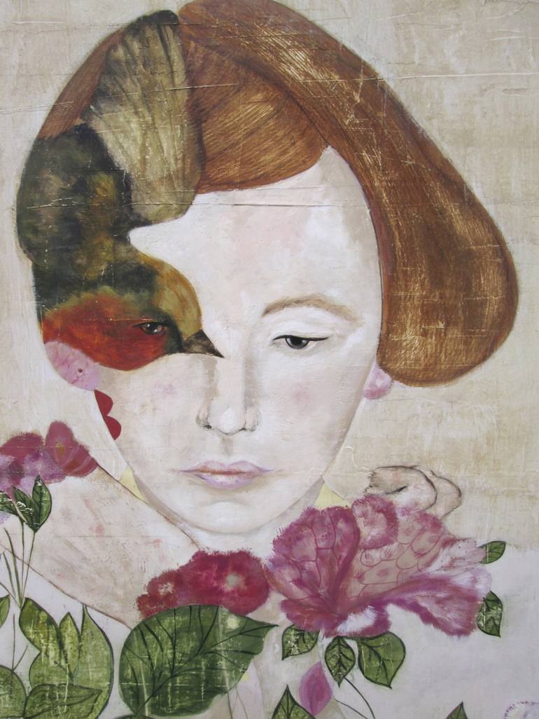 Original Portrait Painting by Karenina Fabrizzi