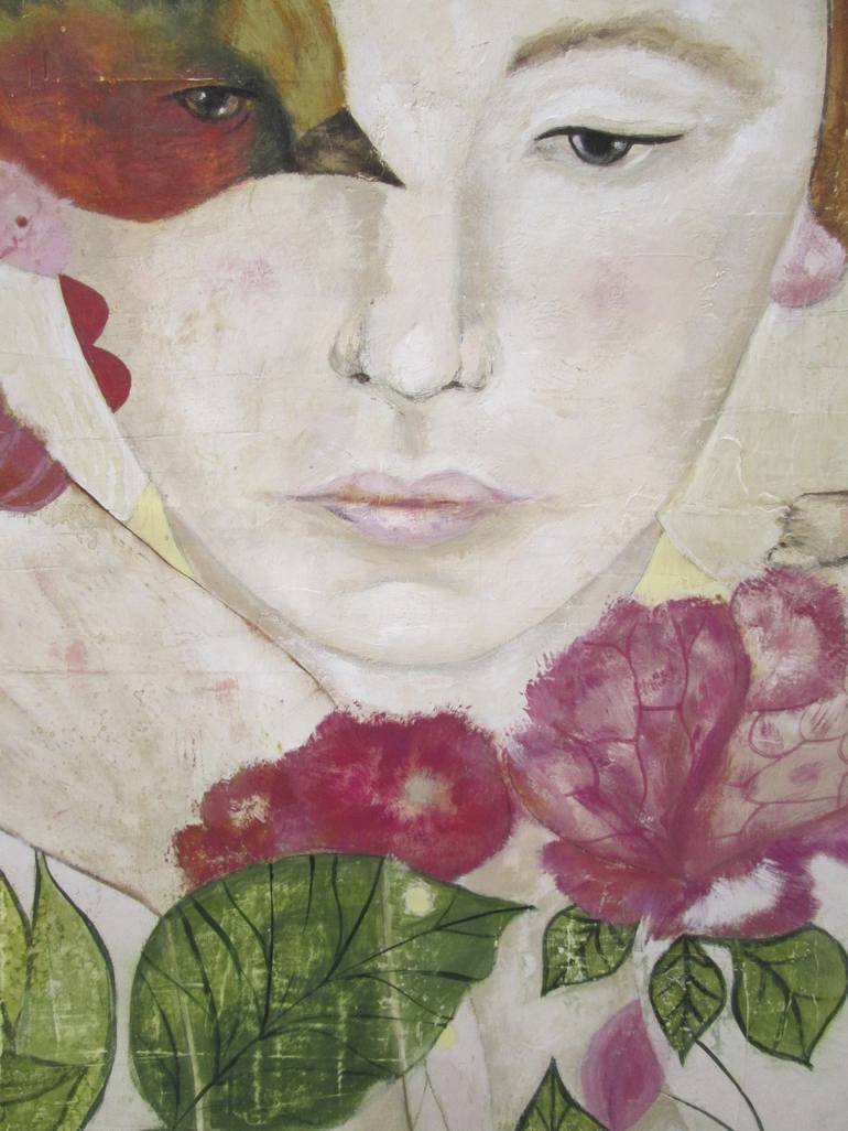 Original Portrait Painting by Karenina Fabrizzi