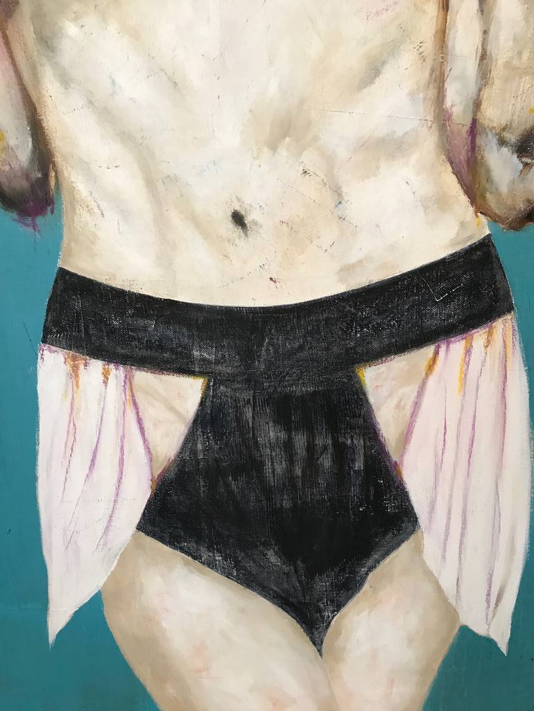 Original Surrealism Body Painting by Karenina Fabrizzi