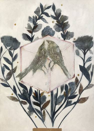 Print of Minimalism Botanic Drawings by Karenina Fabrizzi