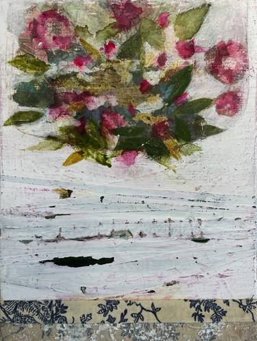 Print of Abstract Expressionism Floral Paintings by Karenina Fabrizzi