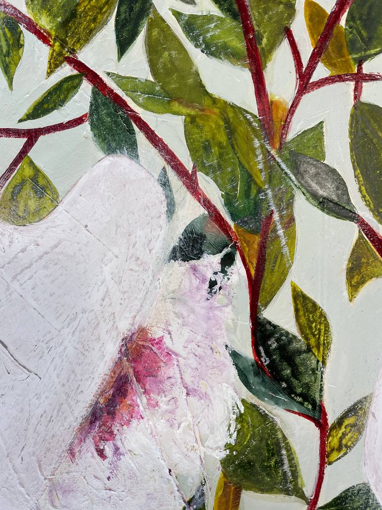 Original Minimalism Botanic Painting by Karenina Fabrizzi