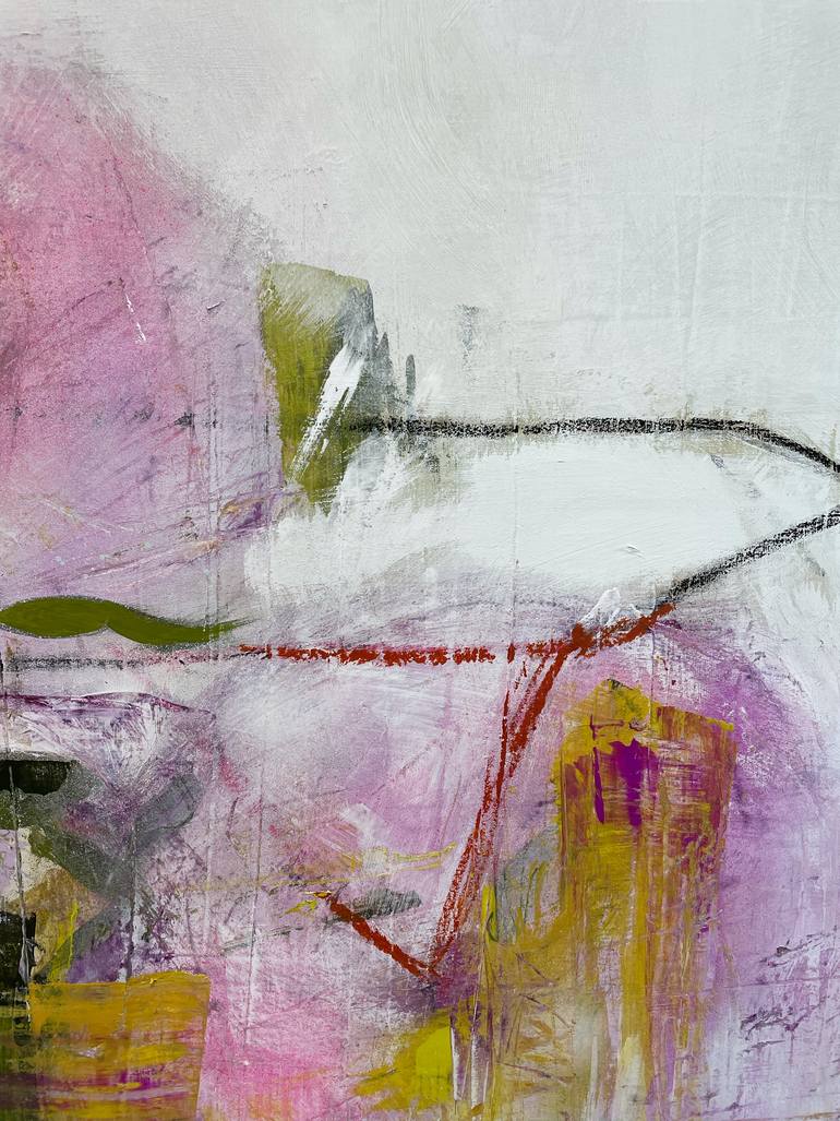 Original Abstract Geometric Painting by Karenina Fabrizzi