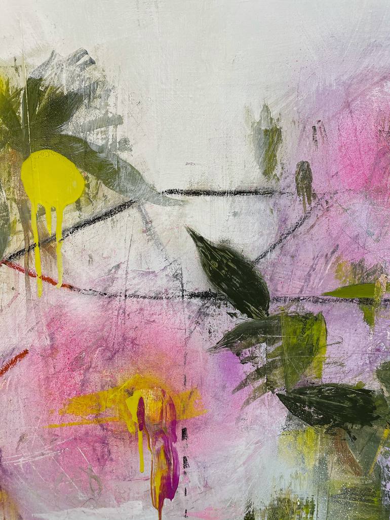 Original Abstract Geometric Painting by Karenina Fabrizzi