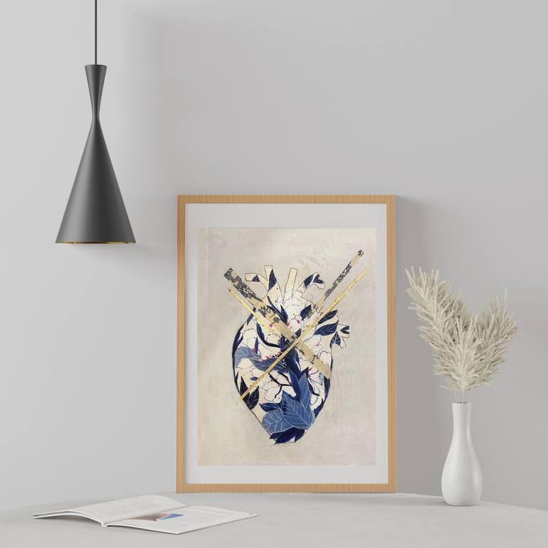 Original Modernism Love Drawing by Karenina Fabrizzi