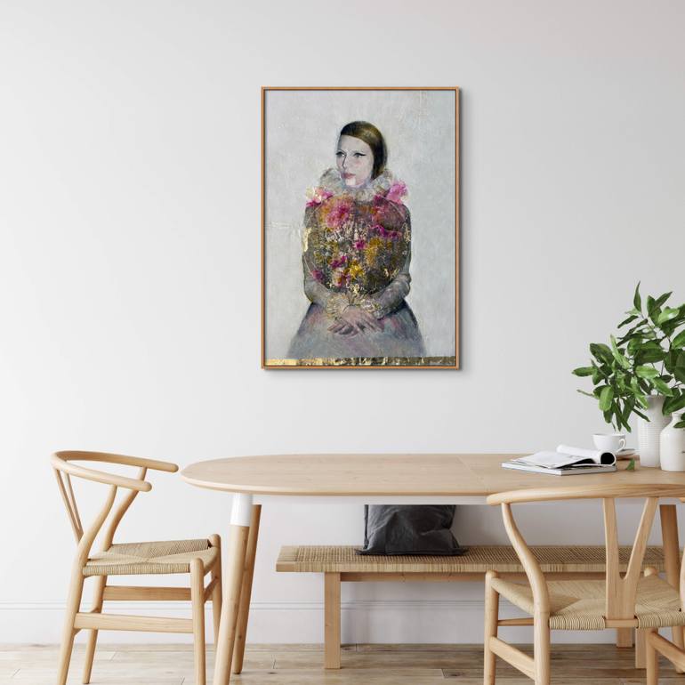 Original Modernism Body Painting by Karenina Fabrizzi