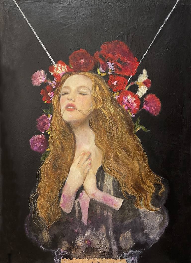 Original Erotic Painting by Karenina Fabrizzi