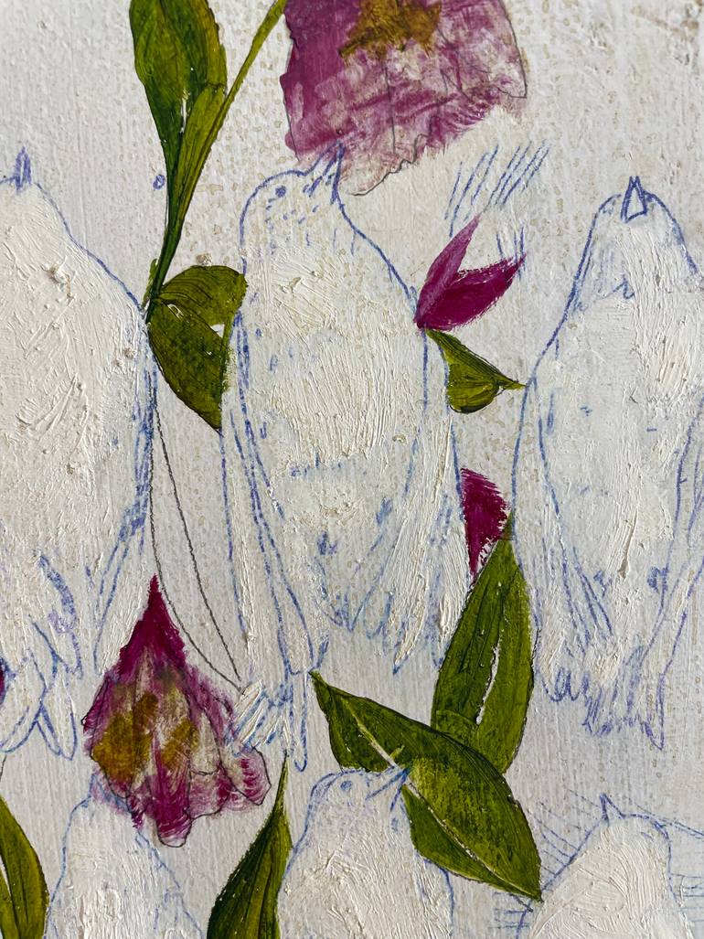 Original Figurative Animal Painting by Karenina Fabrizzi