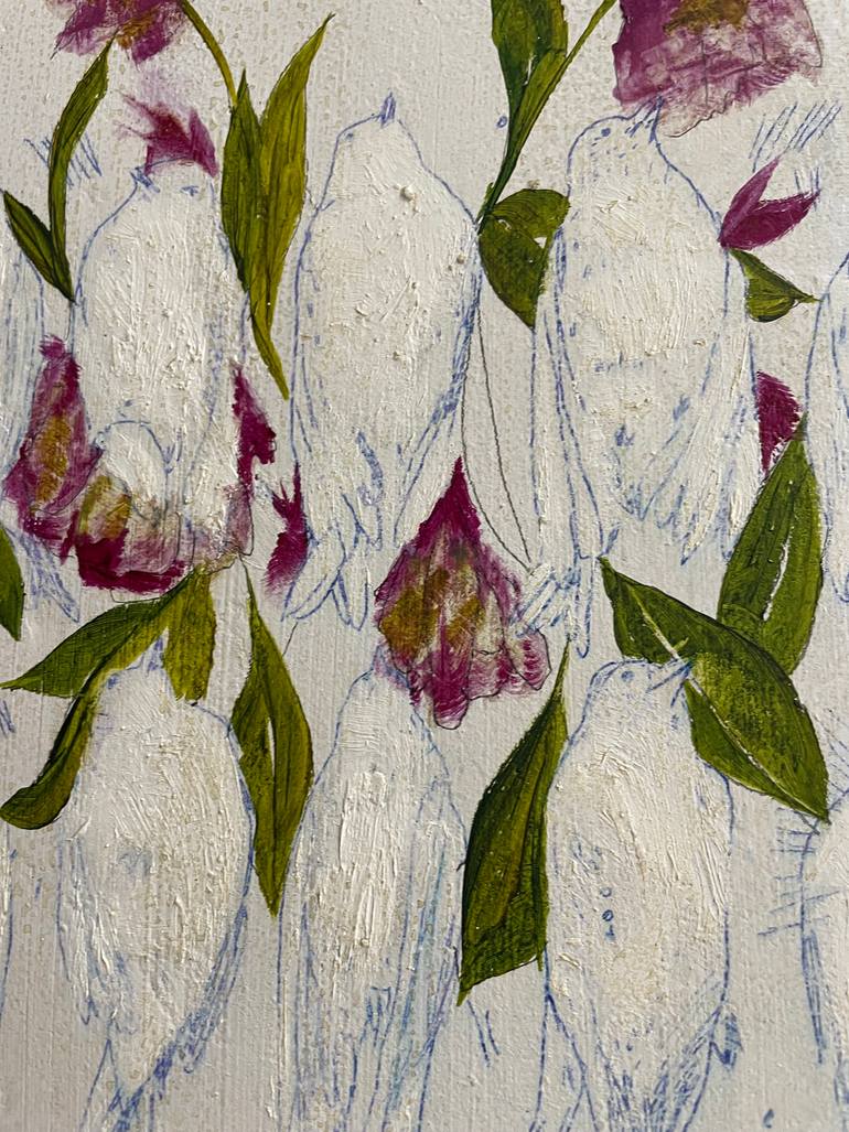 Original Figurative Animal Painting by Karenina Fabrizzi