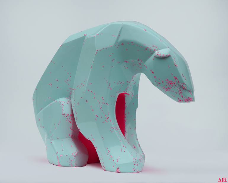 Original Minimalism Animal Sculpture by Anne Juliette Deschamps
