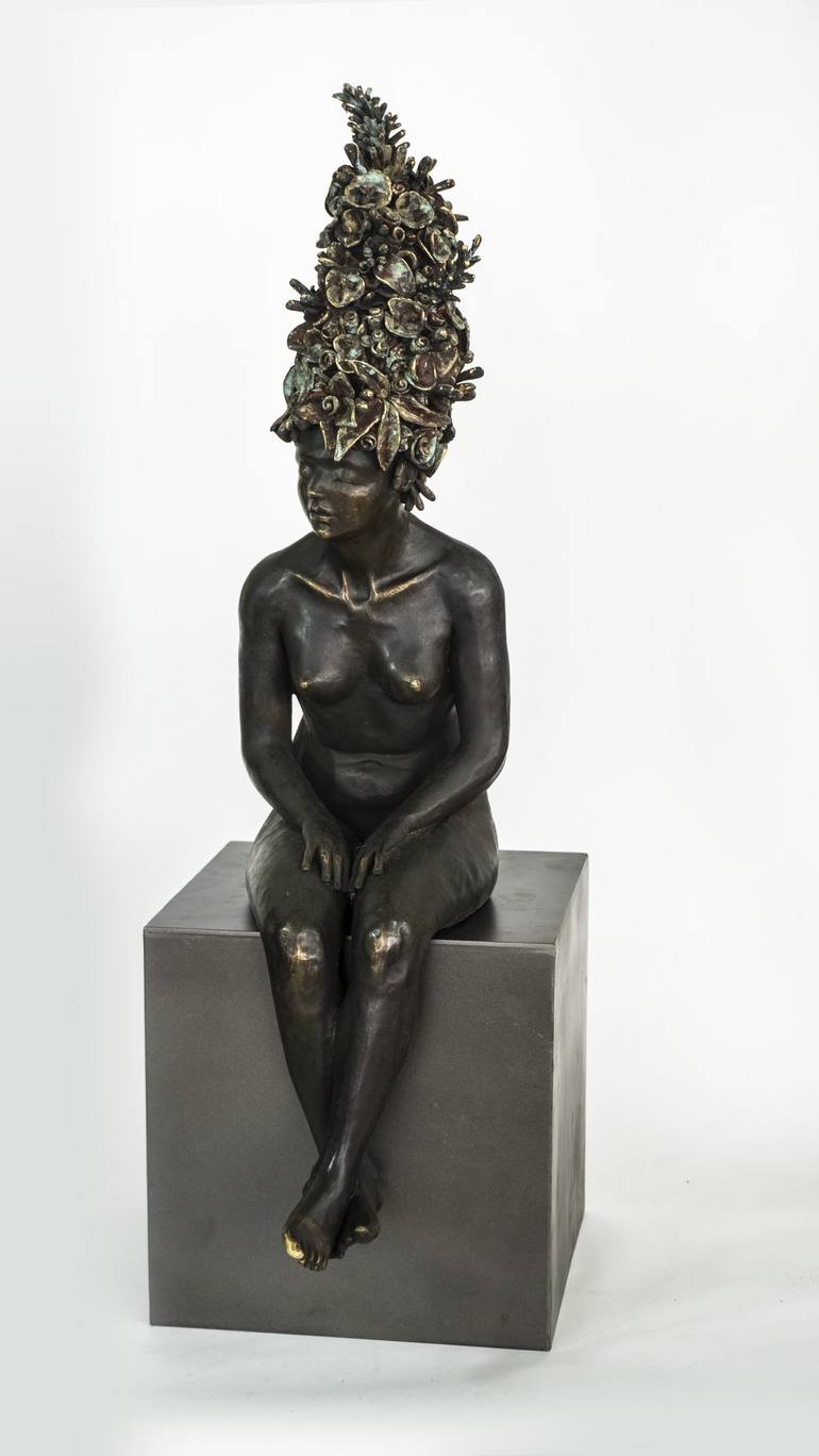 Original Women Sculpture by Francesca Dalla Benetta