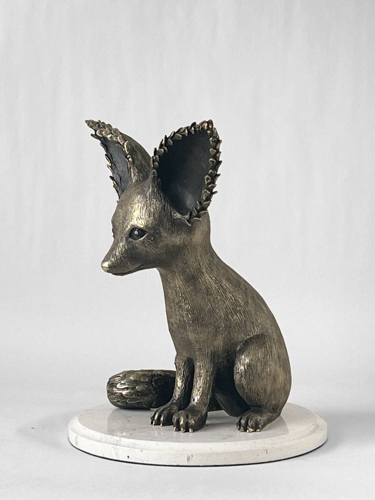 Original Fine Art Animal Sculpture by Francesca Dalla Benetta