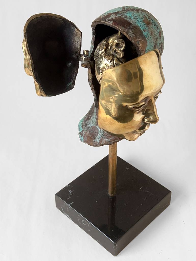 Original Fine Art Mortality Sculpture by Francesca Dalla Benetta
