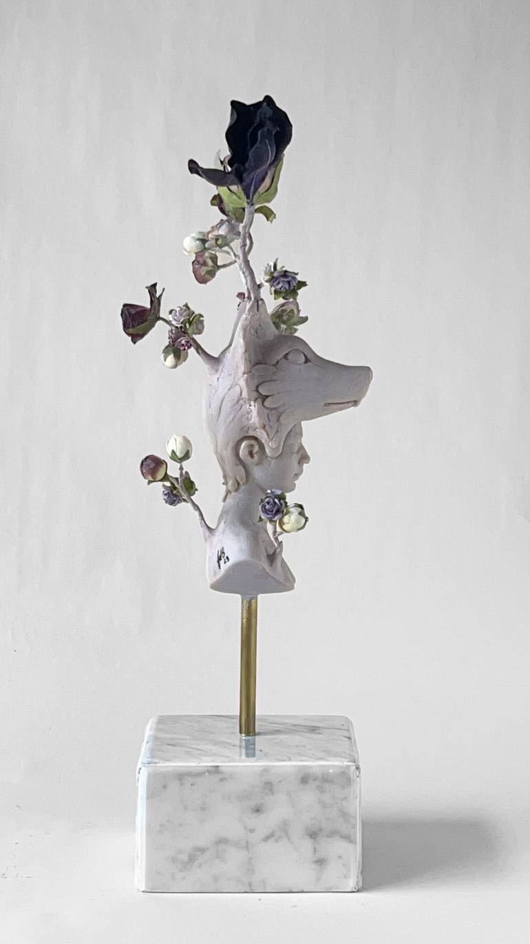 Original Figurative Animal Sculpture by Francesca Dalla Benetta