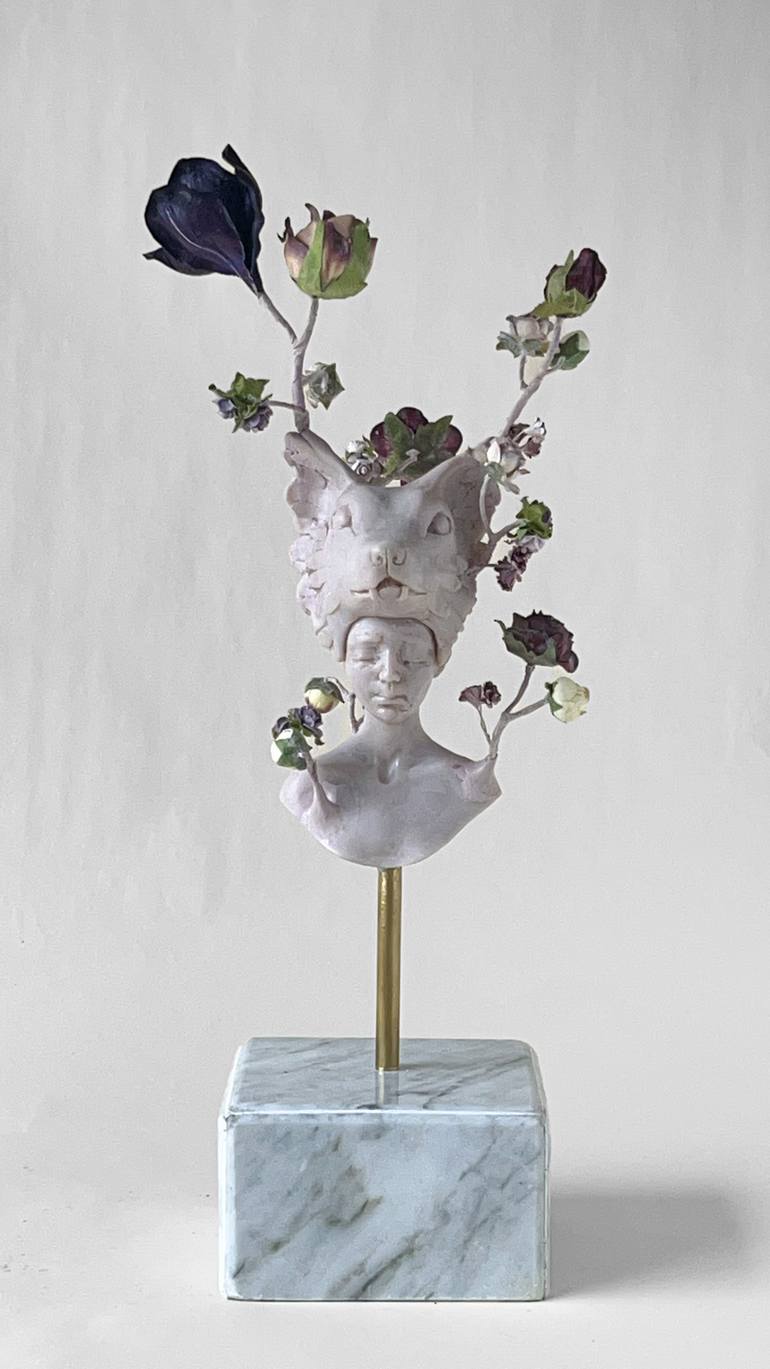 Original Figurative Animal Sculpture by Francesca Dalla Benetta