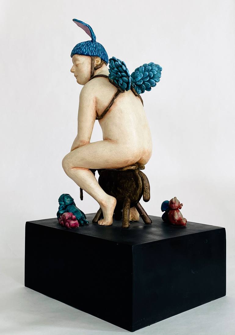 Original Figurative Body Sculpture by Francesca Dalla Benetta