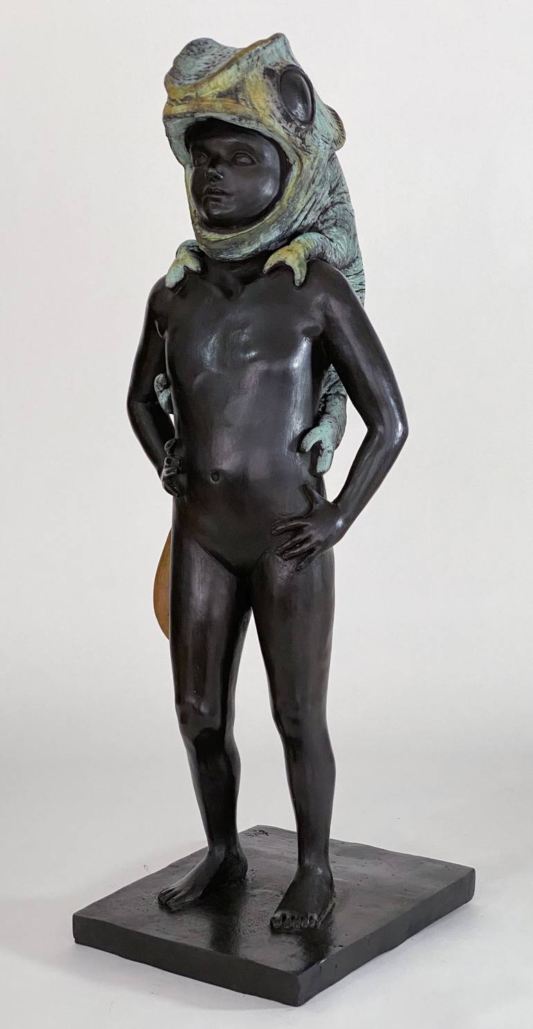 Original Realism Body Sculpture by Francesca Dalla Benetta
