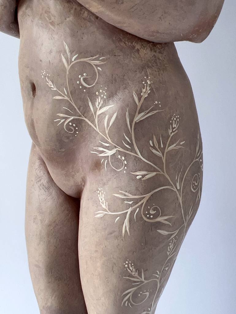 Original Body Sculpture by Francesca Dalla Benetta