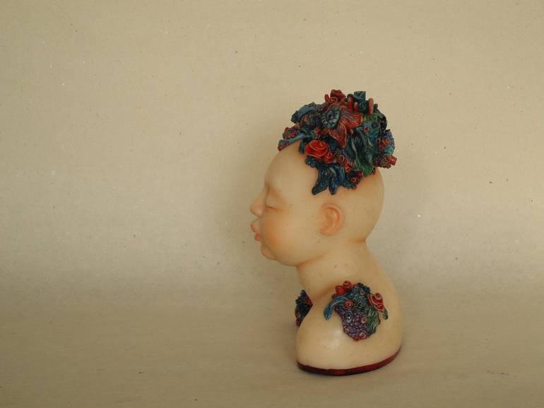 Original Conceptual Fantasy Sculpture by Francesca Dalla Benetta