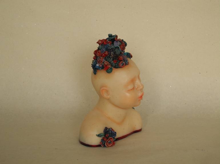 Original Conceptual Fantasy Sculpture by Francesca Dalla Benetta
