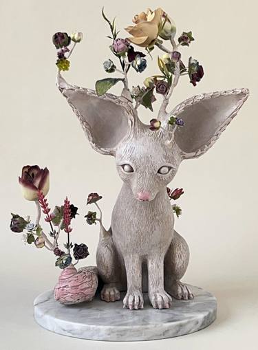 Original Figurative Animal Sculpture by Francesca Dalla Benetta