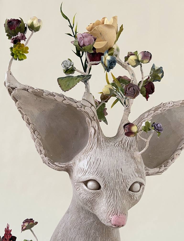 Original Figurative Animal Sculpture by Francesca Dalla Benetta