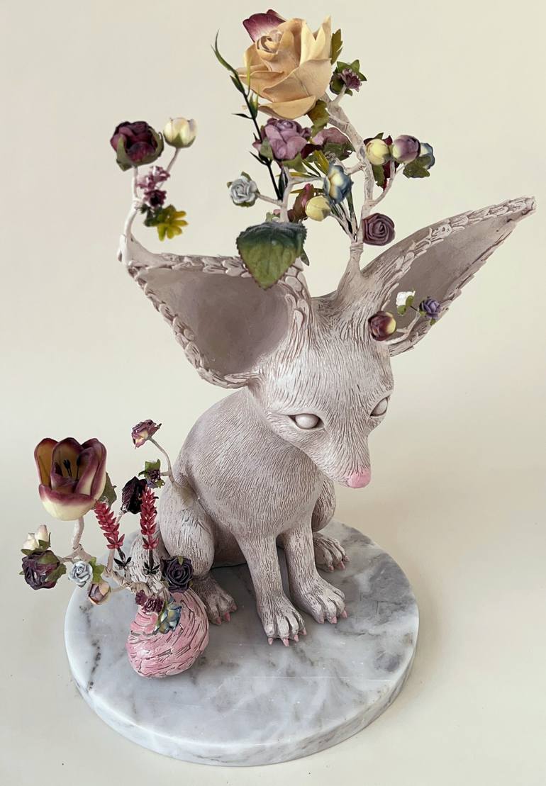 Original Figurative Animal Sculpture by Francesca Dalla Benetta