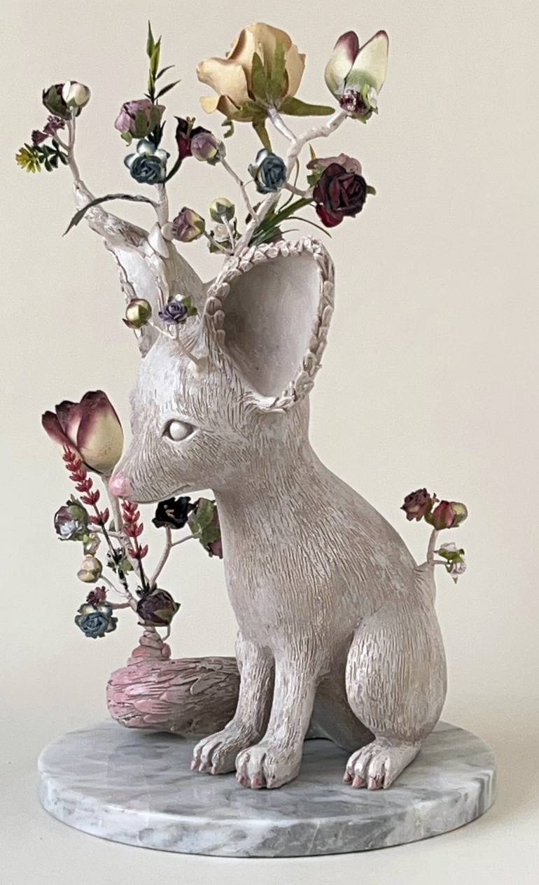 Original Figurative Animal Sculpture by Francesca Dalla Benetta