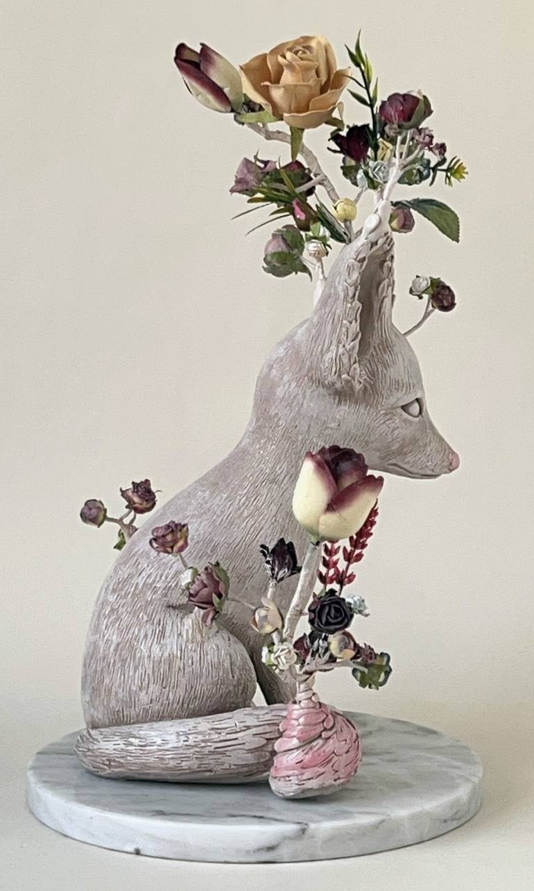 Original Figurative Animal Sculpture by Francesca Dalla Benetta