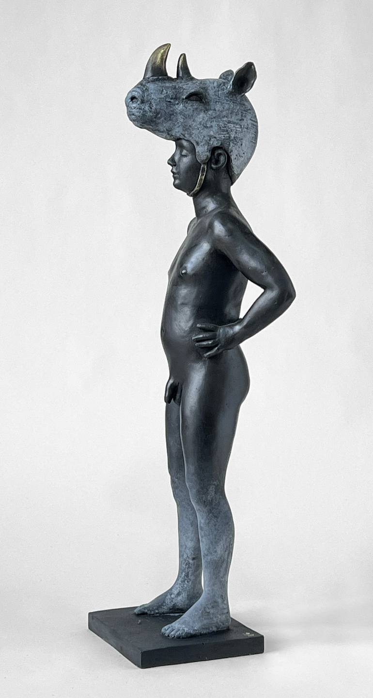 Original Figurative Animal Sculpture by Francesca Dalla Benetta