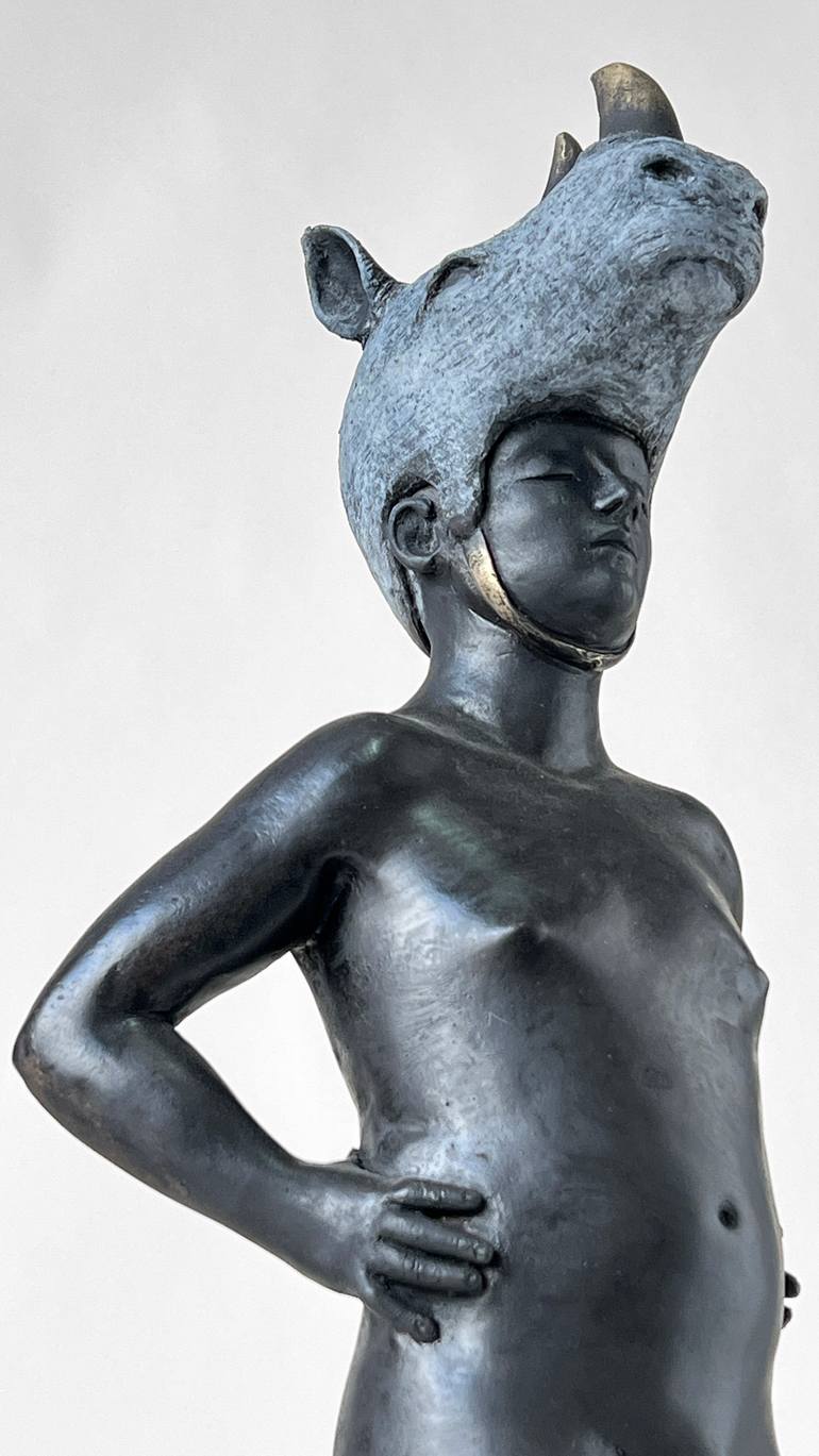 Original Figurative Animal Sculpture by Francesca Dalla Benetta