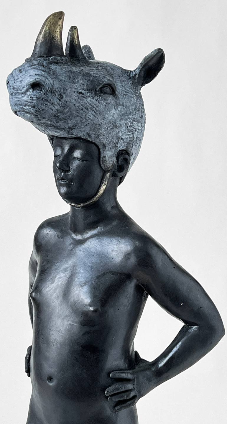 Original Figurative Animal Sculpture by Francesca Dalla Benetta