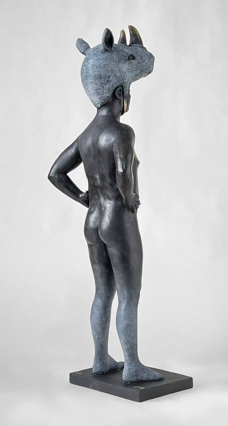 Original Figurative Animal Sculpture by Francesca Dalla Benetta