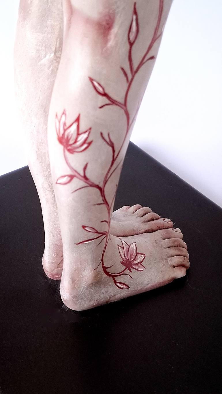 Original Realism Body Sculpture by Francesca Dalla Benetta