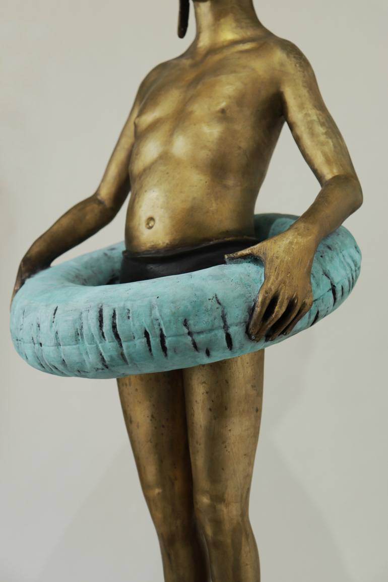Original Realism Body Sculpture by Francesca Dalla Benetta