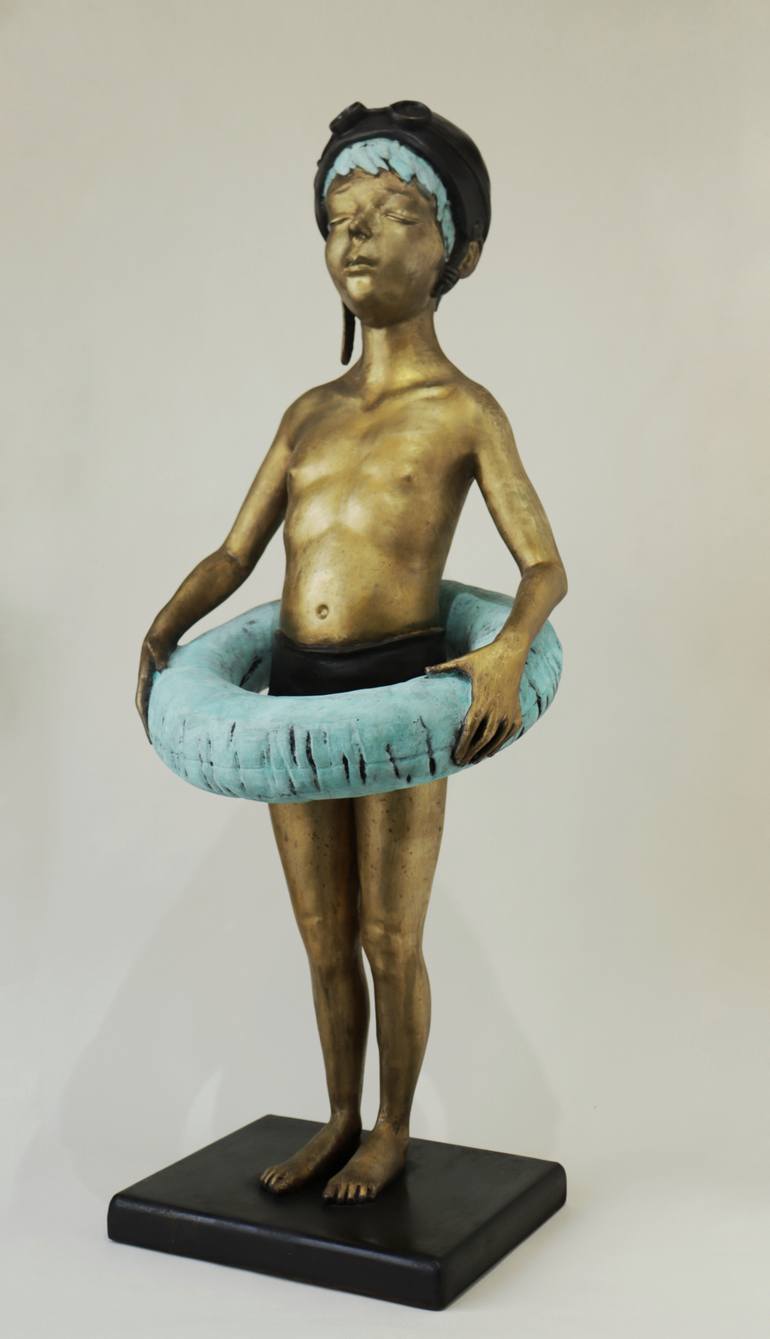 Original Realism Body Sculpture by Francesca Dalla Benetta